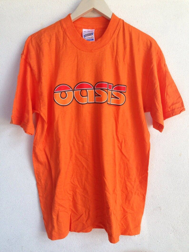 Oasis Britpop Band Tour Tshirt