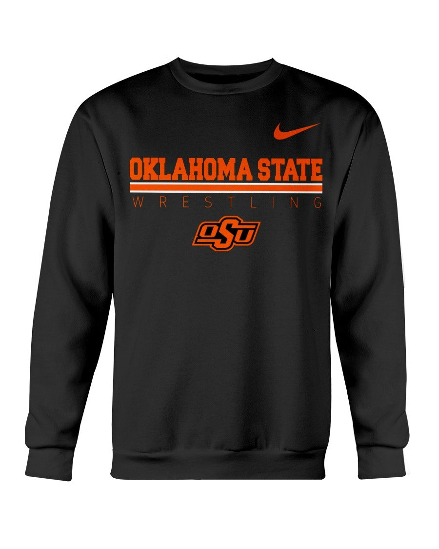 Oklahoma State Cow Wrestling Sweatshirt 211202