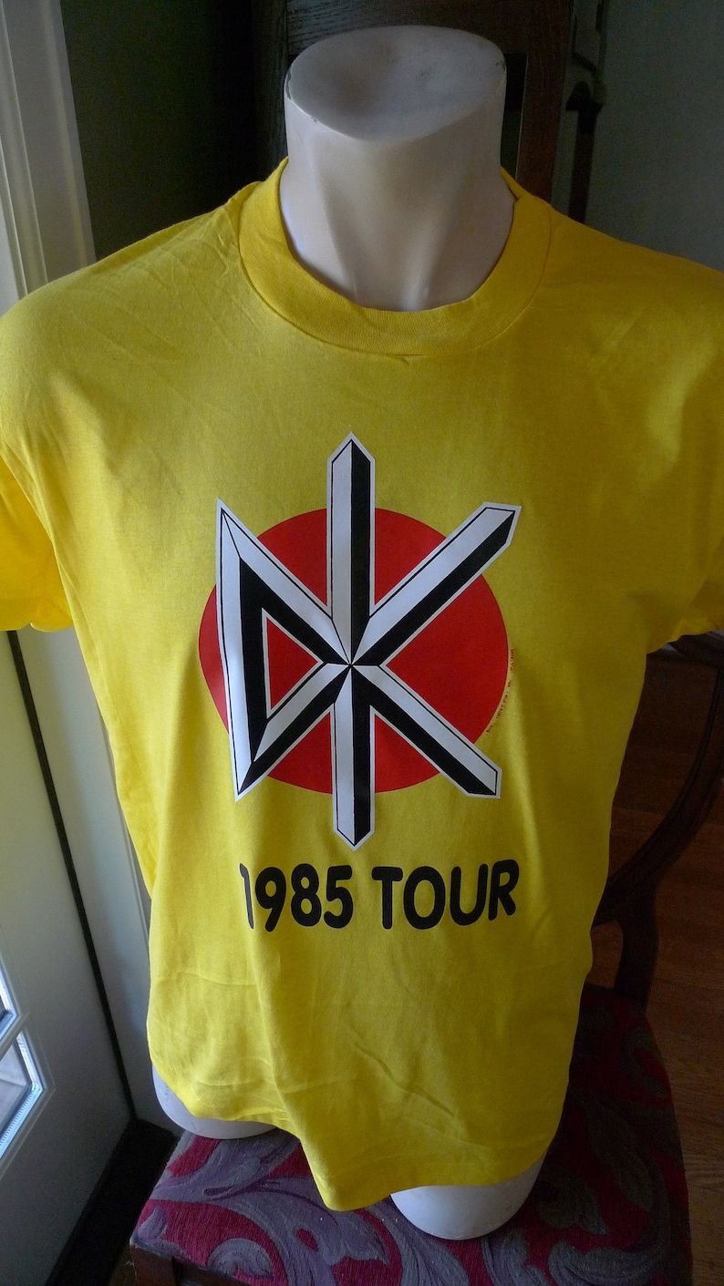 Old Stock Dated 1985 Dead Kennedys Shirt Screen Stars Single Sided Single Stitched C Licensed By Deca 1984