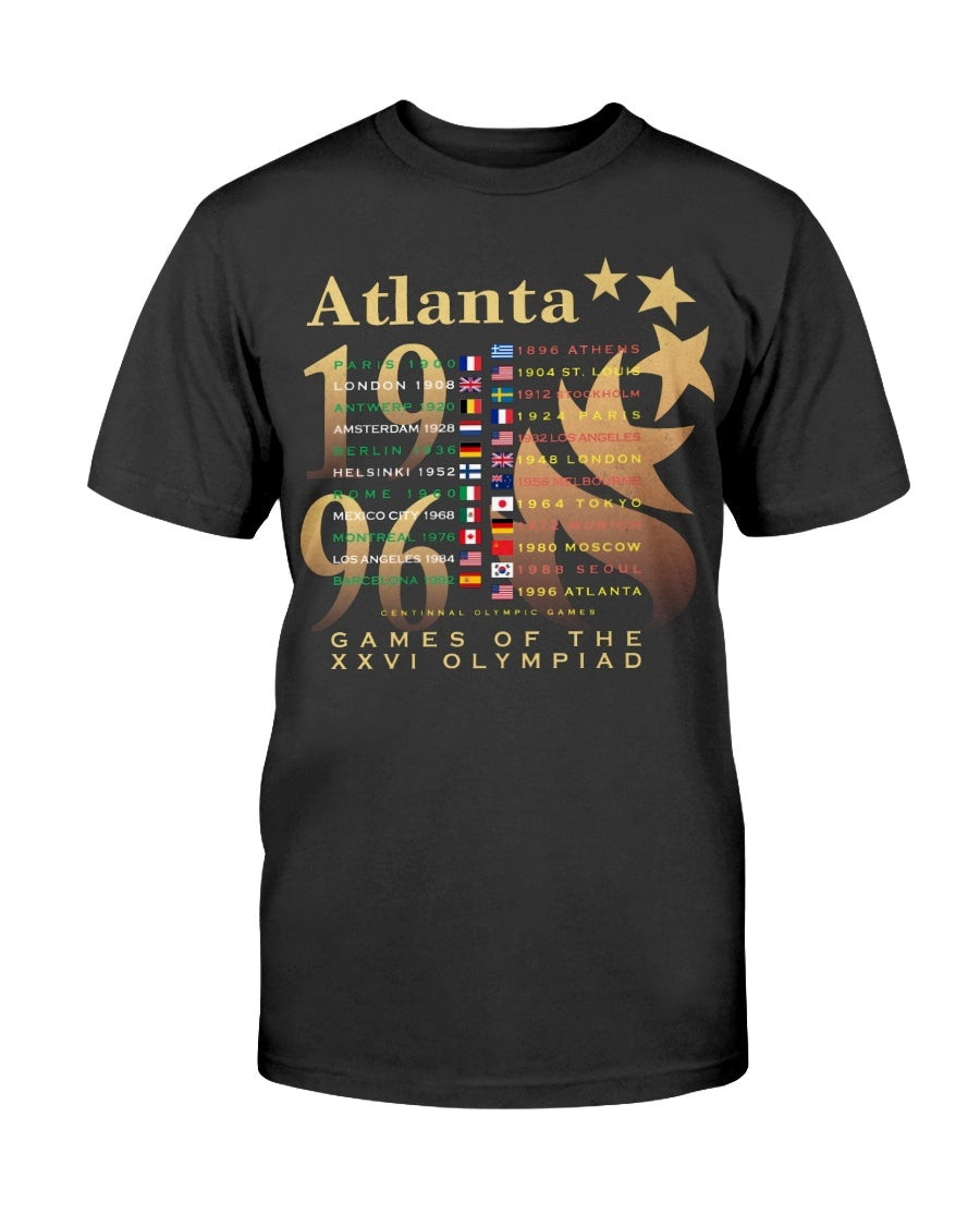 Olympic Atlanta Vintage 90S T Shirt 072721
