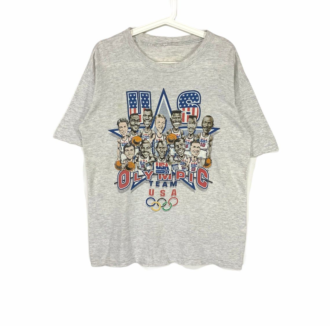 Olympic barcelona USA basketball team vintage 90s shirt
