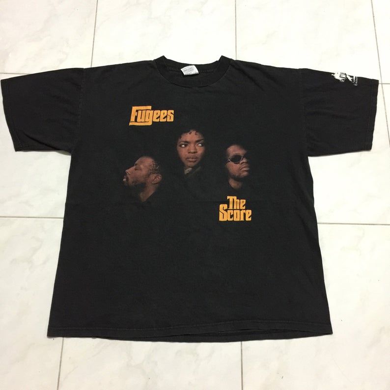 Original Vintage 1996's Fugees US and Europe Tour shirt