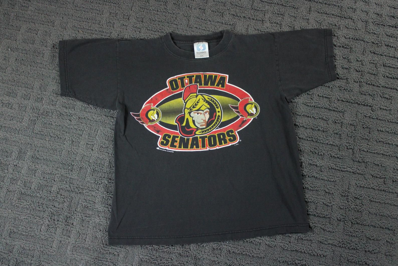 Ottawa Senators T-Shirt / Vintage Canadian Nhl Tee / Canada Graphic Promo Shirt / 90S Hip Hop Clothing