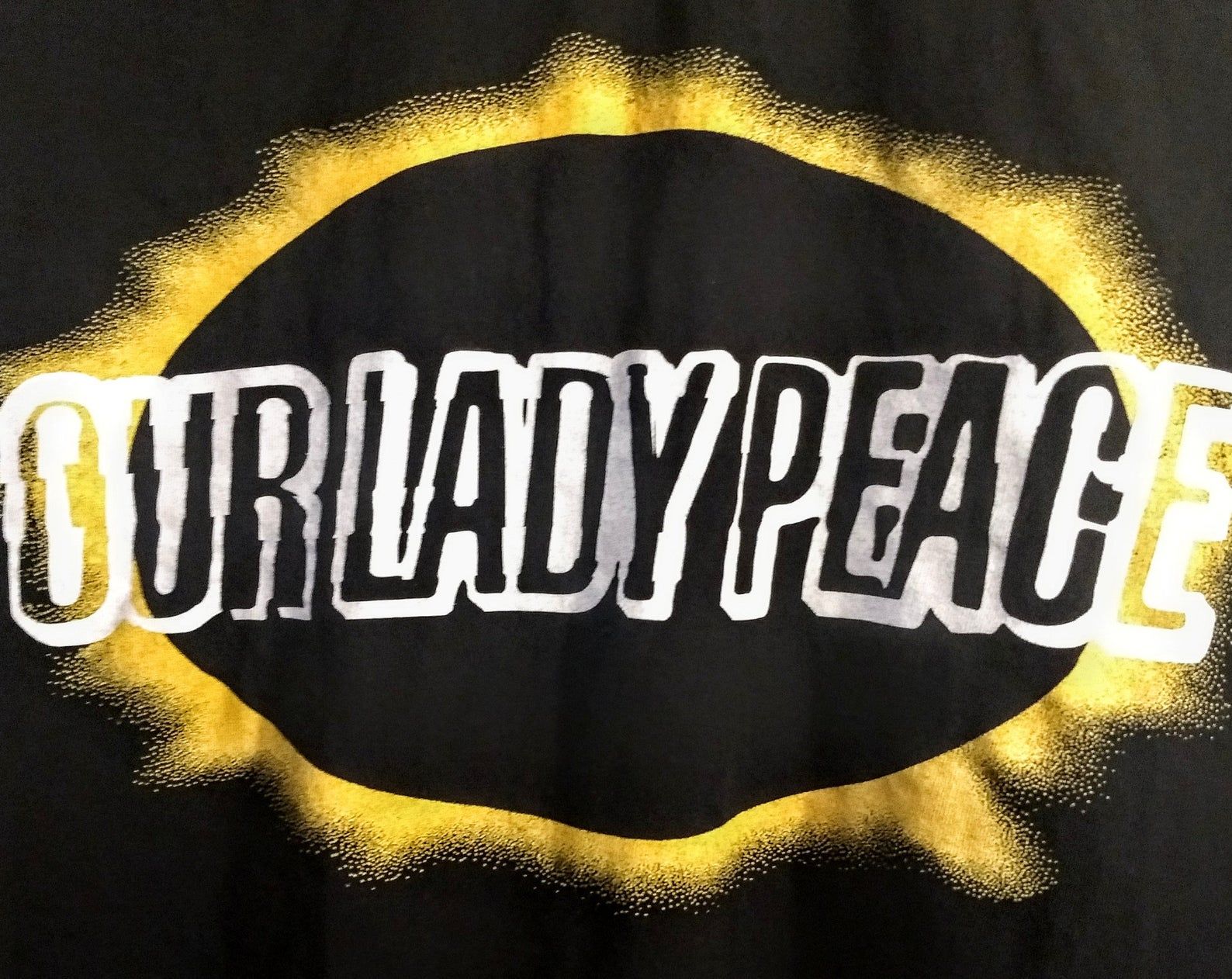 Our Lady Peace Concert T Shirt! Vintage 98! Clumsy Tour Opener For The Rolling Stones 4/17/98 Carrier Dome Syracuse New York