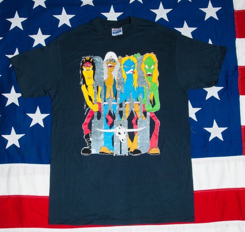 Over Much Dad 1989 Tour T Shirt