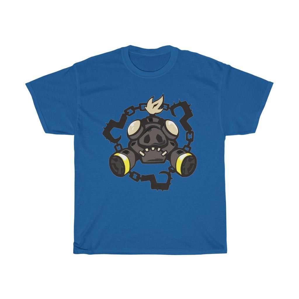 Overwatch Roadhog Chains Spray Unisex Heavy Cotton Tee 211028