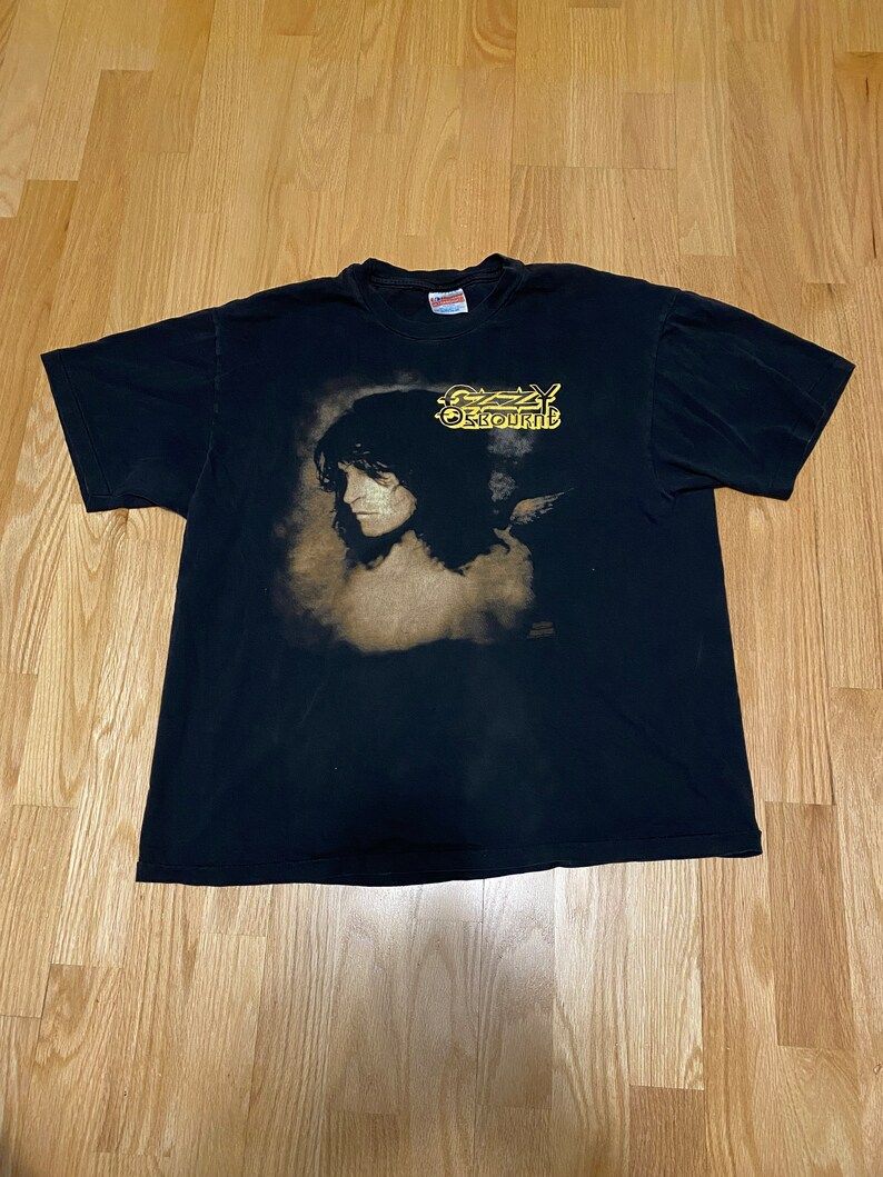 Ozzy Osbourne No More Tours Black Short Sleeve