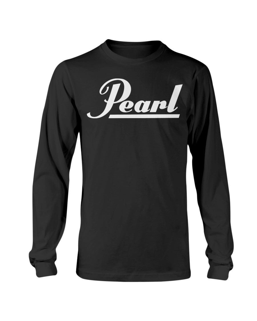 Pearl Drums Logo Long Sleeve T Shirt 090921