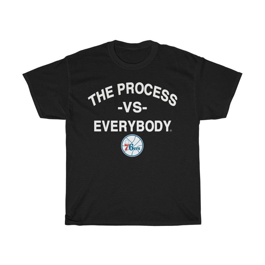Philadelphia 76Ers Fanatics Branded The Process Vs Everybody Tee 211124