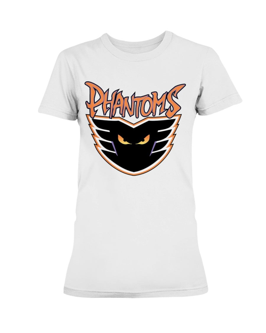 Philadelphia Phantoms T Shirt Vintage 90S Ahl American Hockey League Ladies T Shirt 211205