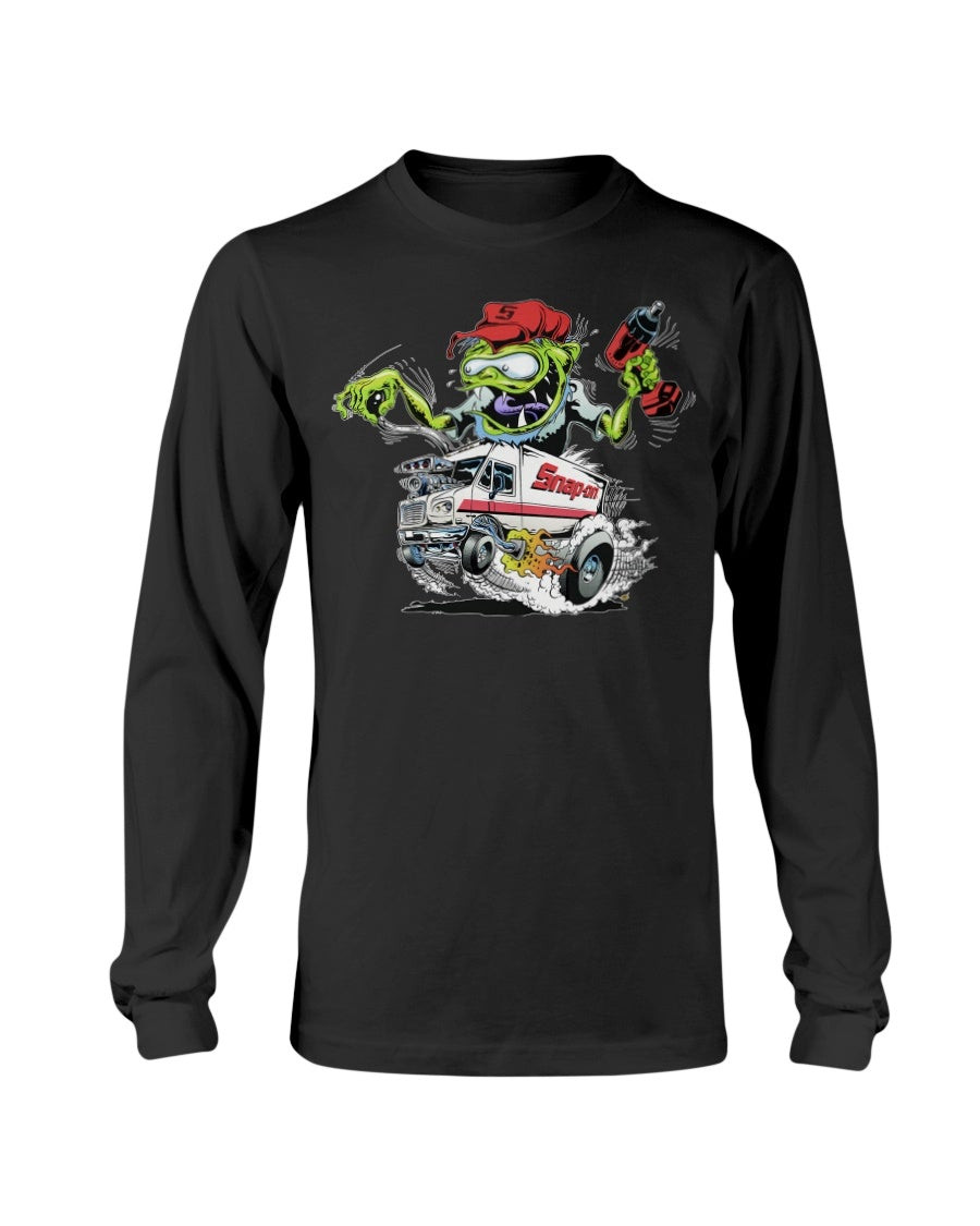 Ping Shirt Snap On 2Xl Black Mens Adult Mechanics Long Sleeve T Shirt 211117