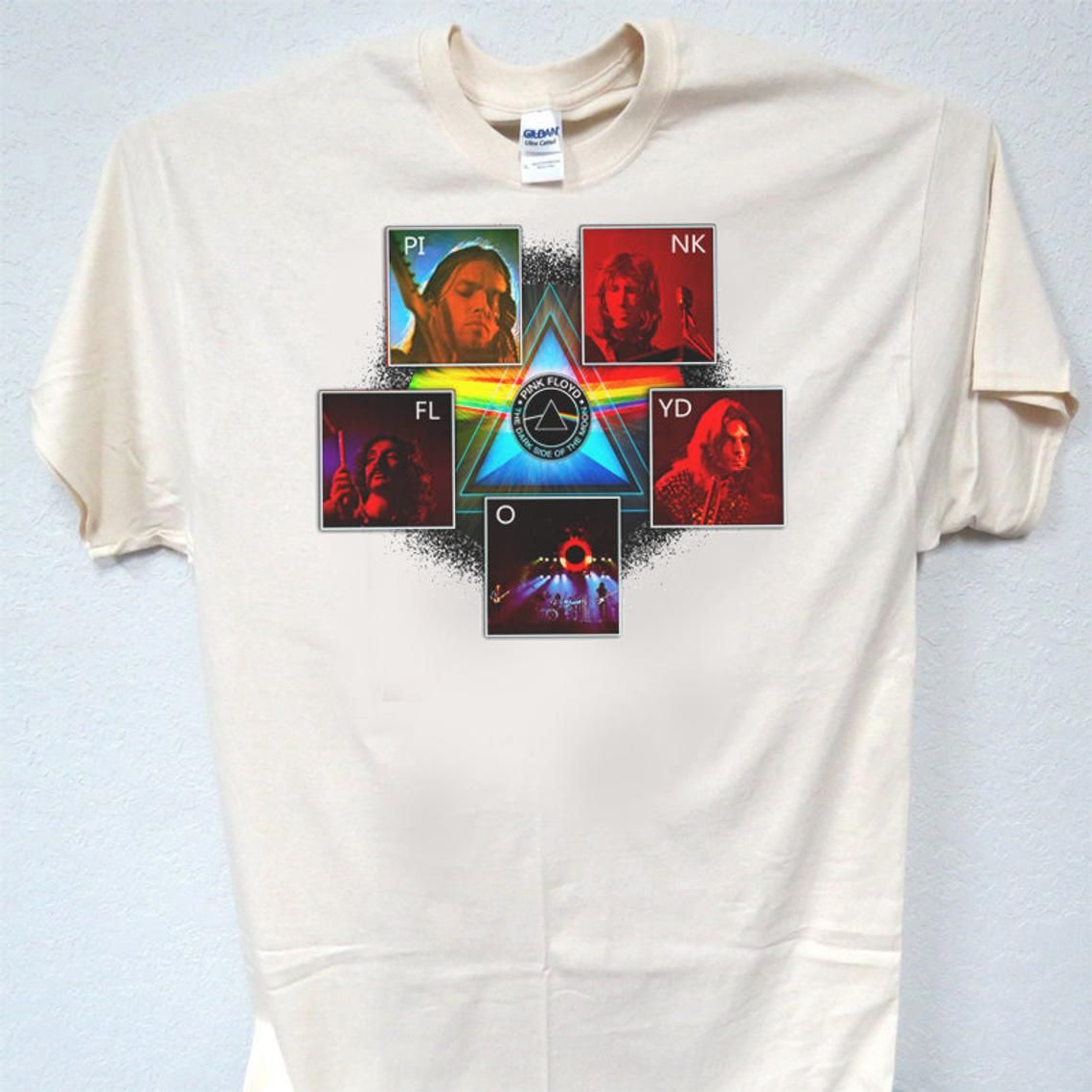 PINK FLOYD Inspired Dark Side era "Classic" Vintage look Shirt