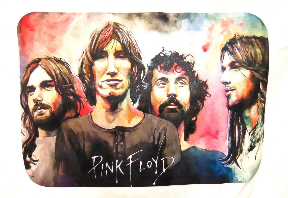 PINK FLOYD Inspired Watercolor shirt