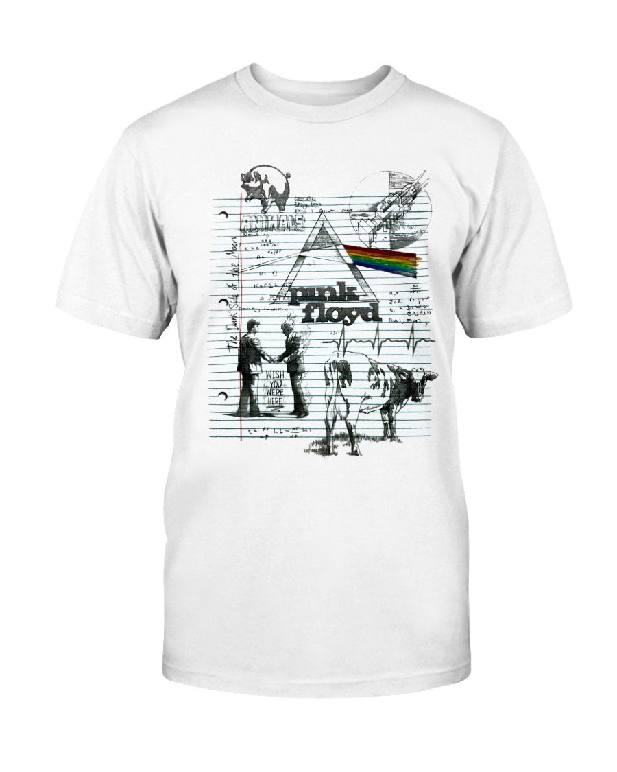 Pink Floyd Sketch T Shirt 080121 pink floyd sketch t shirt 080121
