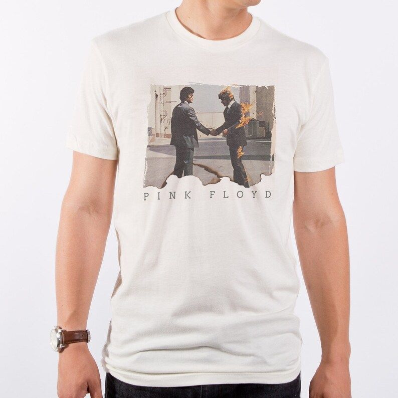 Pink Floyd Wishing Pnk0035 101Crm Mens T Shirt