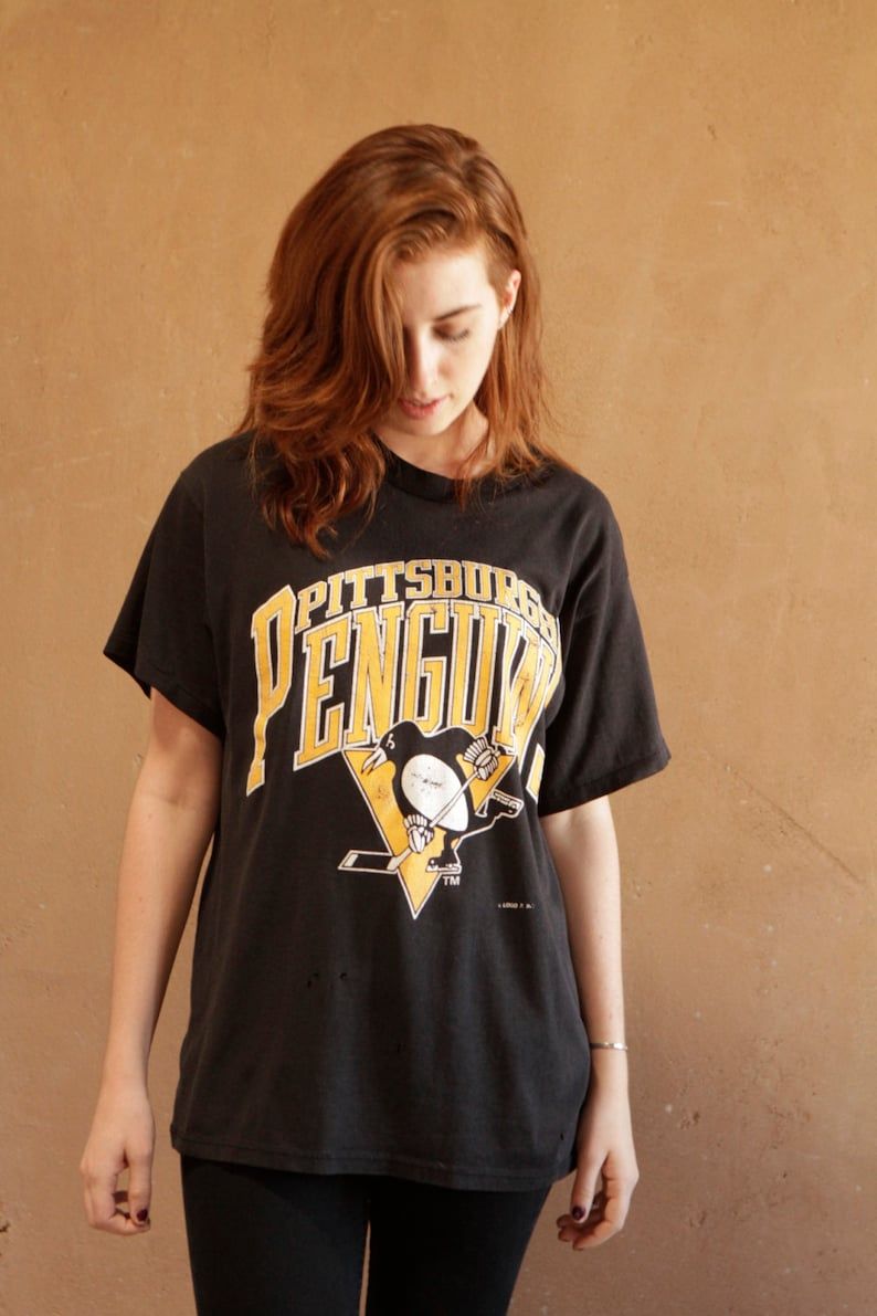 Pittsburgh Penguins Vintage 90S Hockey Nhl Shirt