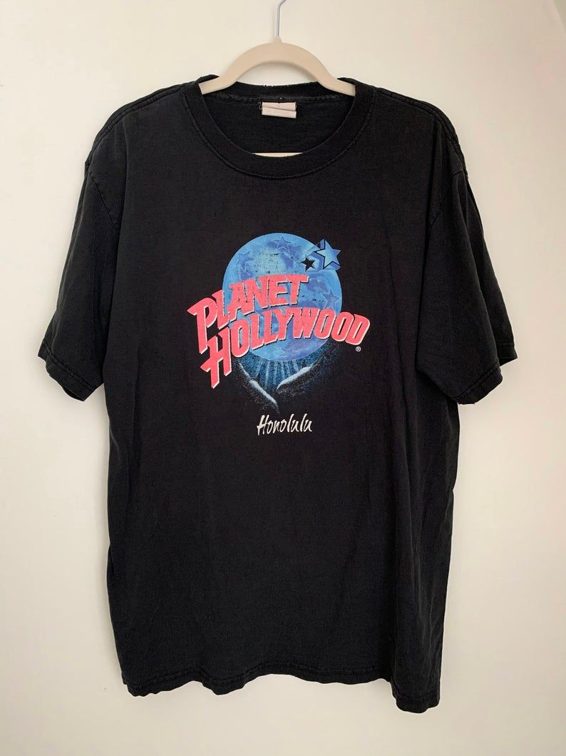 Planet Hollywood Honolulu Hawaii 90s Graphic Shirt