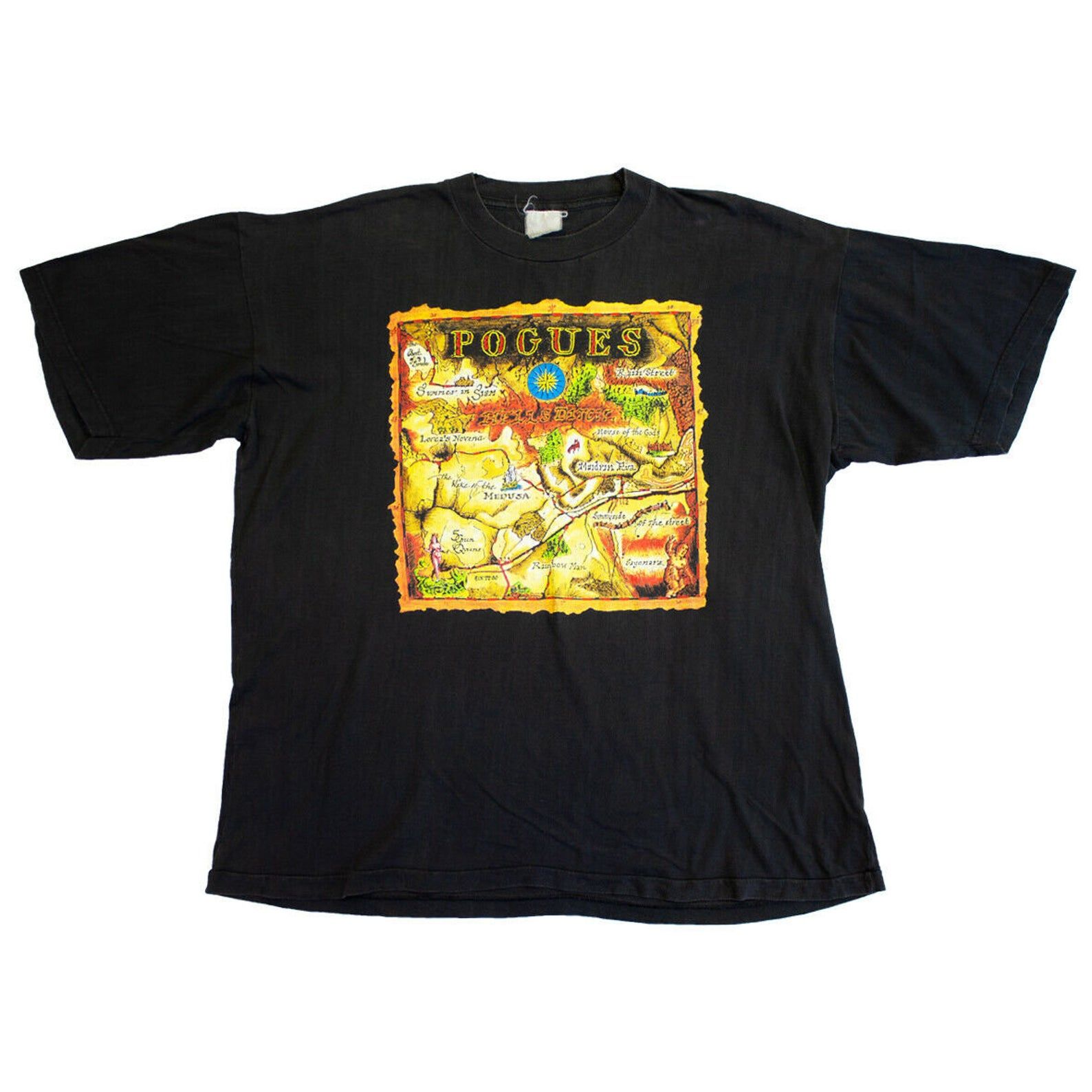 Vintage 1990 Pogues Hell's Ditch Shirt
