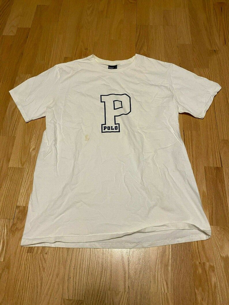 Polo Ralph Lauren Big P White Short Sleeve T Shirt