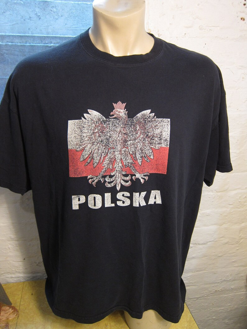 Polska Poland Shirt Single Sided