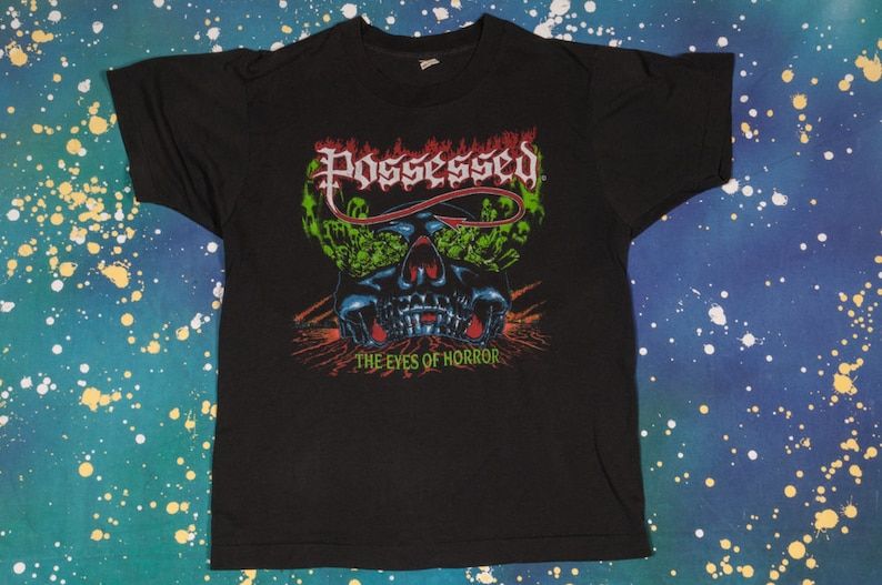 Possessed The Eyes Of Horror Metal T Shirt