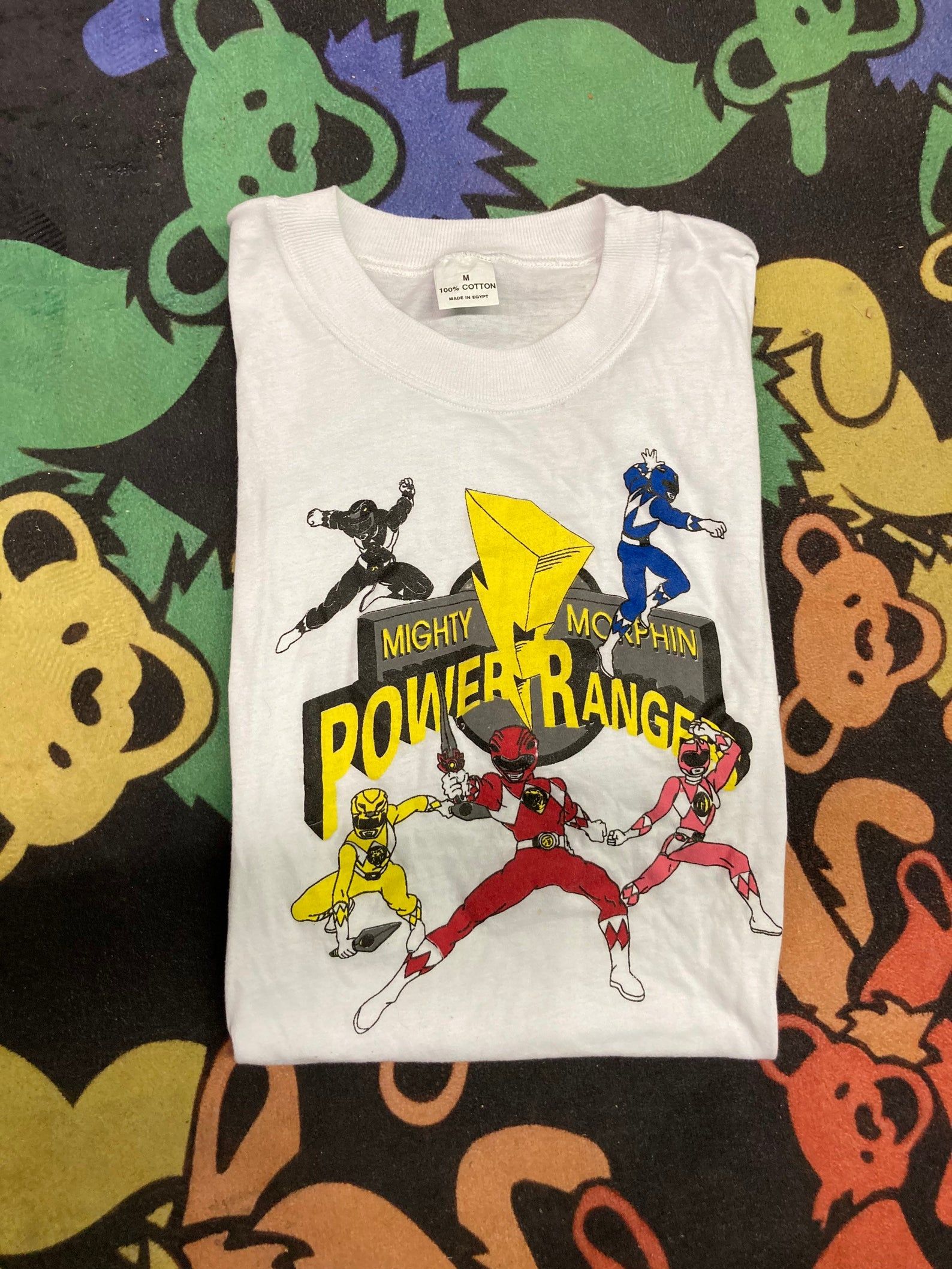 Power Rangers Tee Rare Design