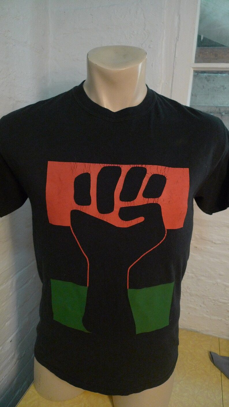 Power To The People Fist Shirt Single Sided