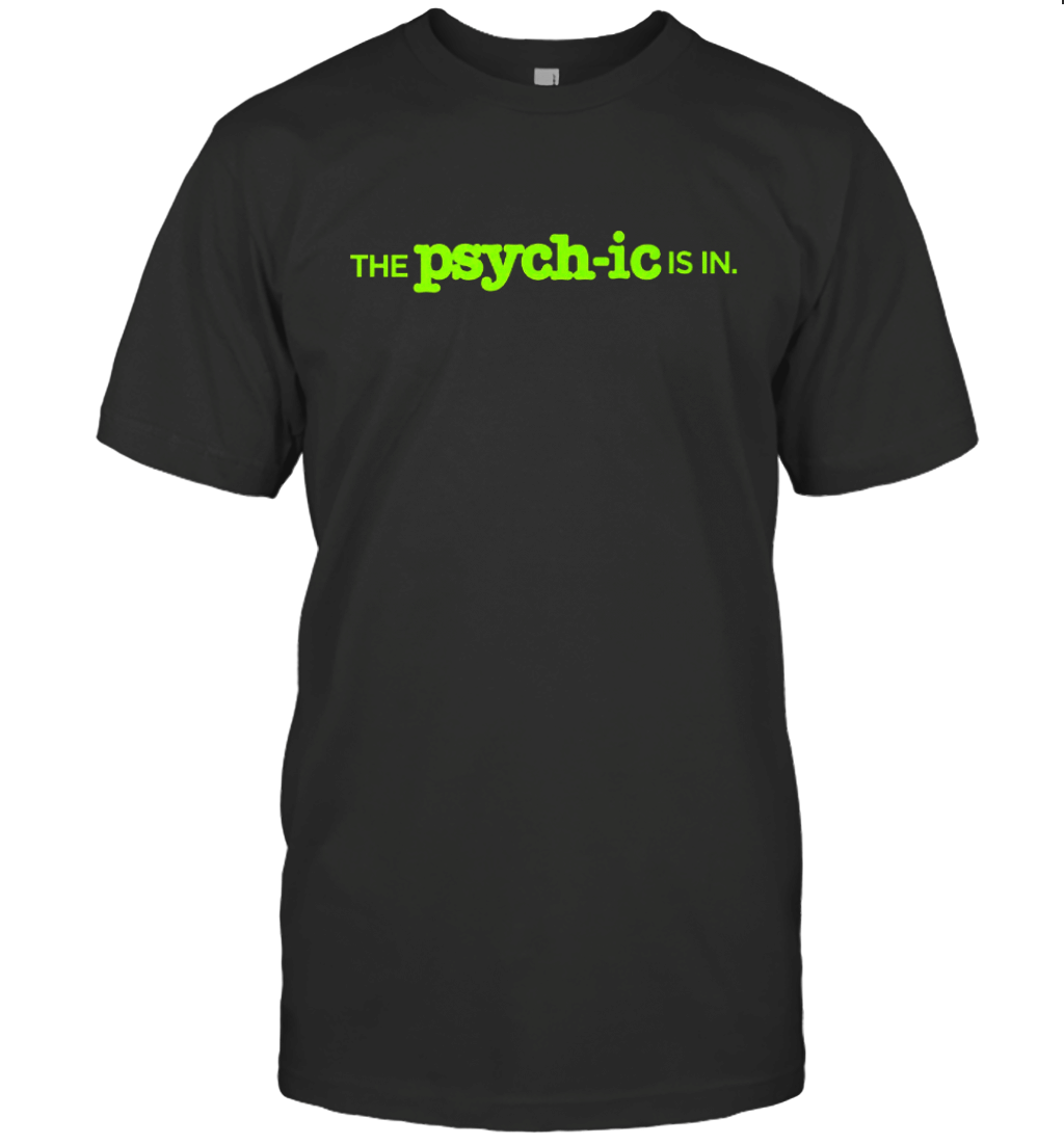 Psych Men'S The Psychic Is In T Shirt T-Shirt