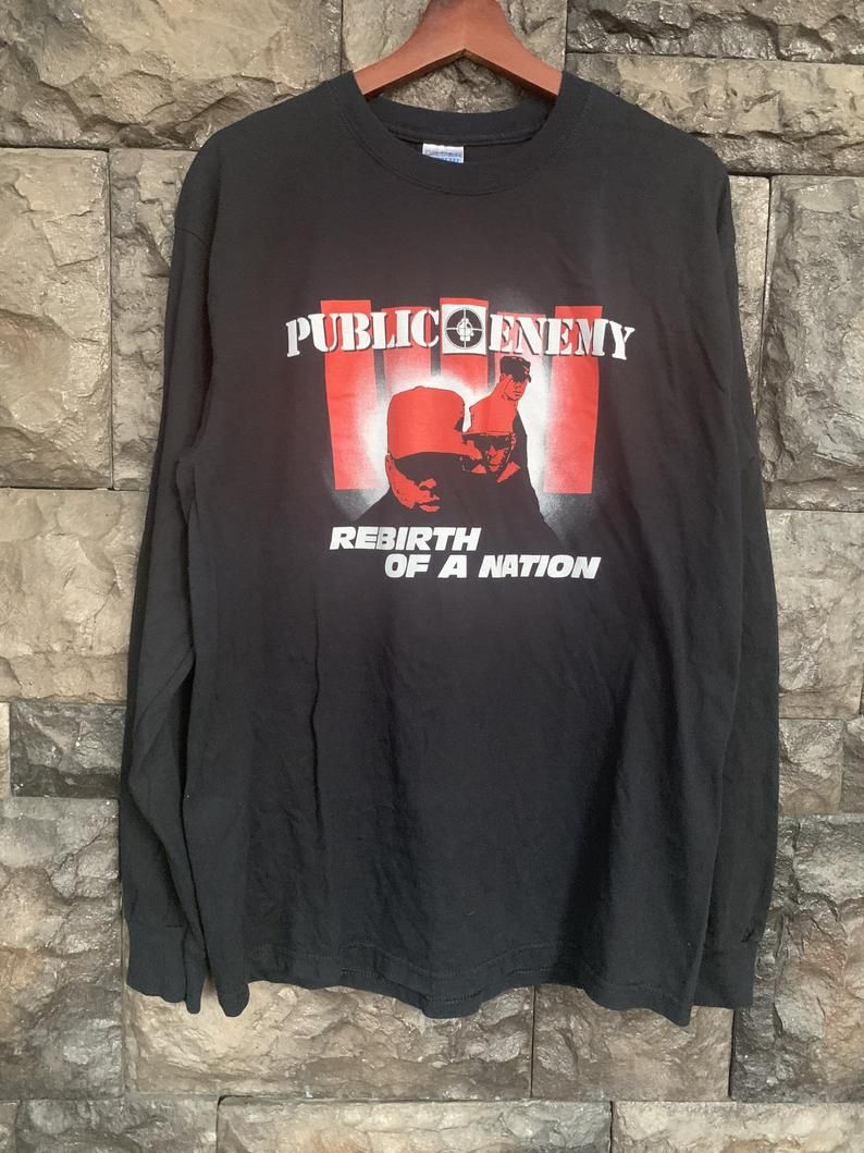 Public Enemy Rebirth Of A Nation Guerrilla Funk Recordings Shirt