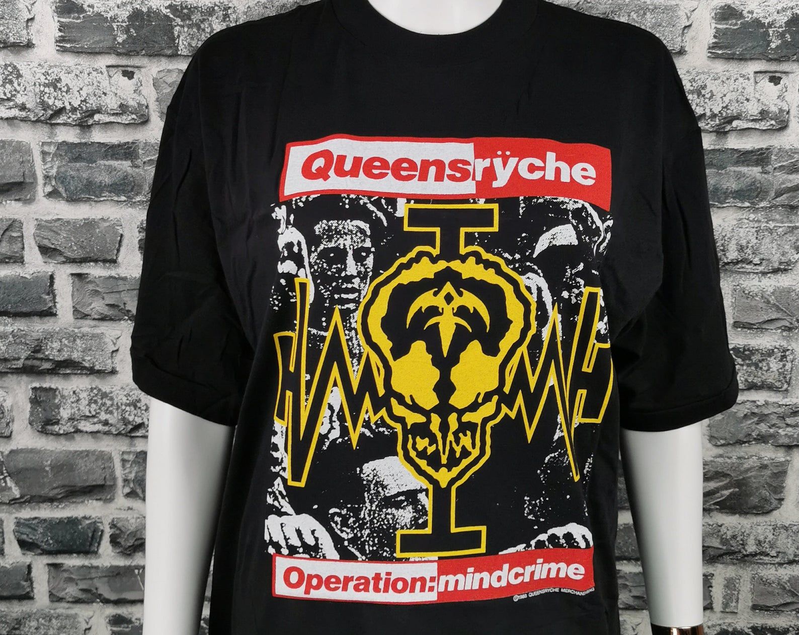 Queensryche 1988 Unworn Vintage T-Shirt Revolution Calling / Operation Mindcrime