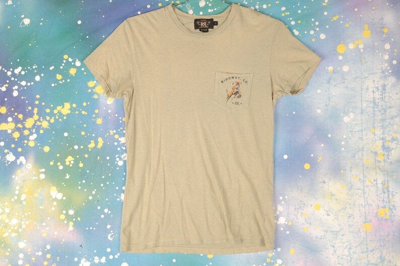 Ralph Lauren Double Rl Rare Design Shirt