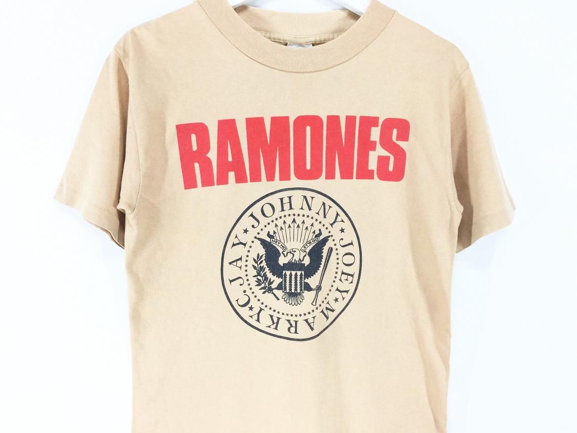 Ramones adios amigos japan tour vintage 90s shirt