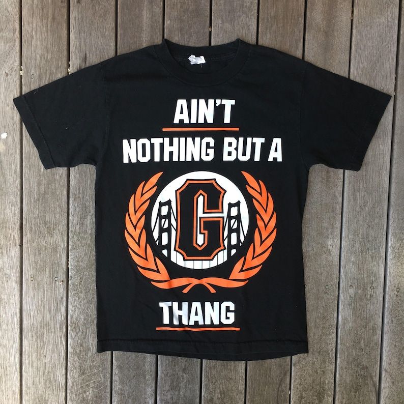 Rancisco Giants American Baseball Unisex Small Sportswear T Shirt Retro Hip Hop Usa Streetwear Snoop Dogg San Fran Tee