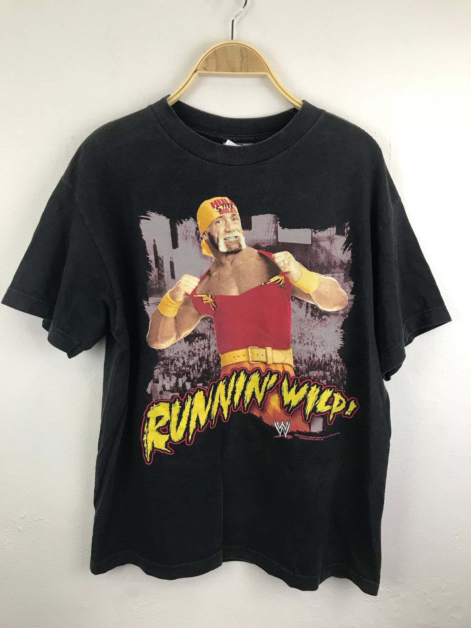 Rare!!Hulk Hogan Runnin Wild Hollywood Hulk Hogan Still Rules Tshirt