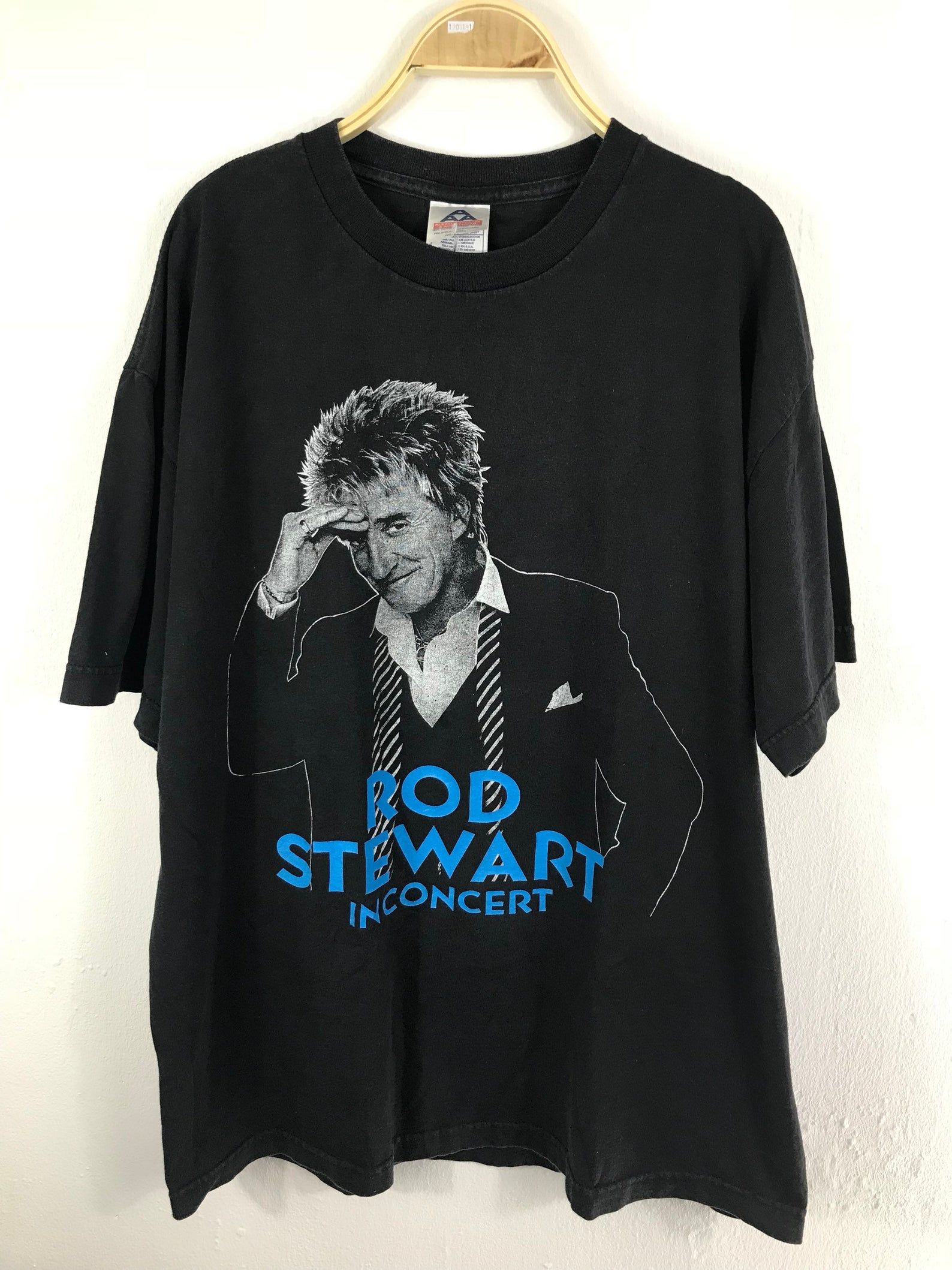 Rare!!Rod Stewart In Concert Shirt Made In Usa