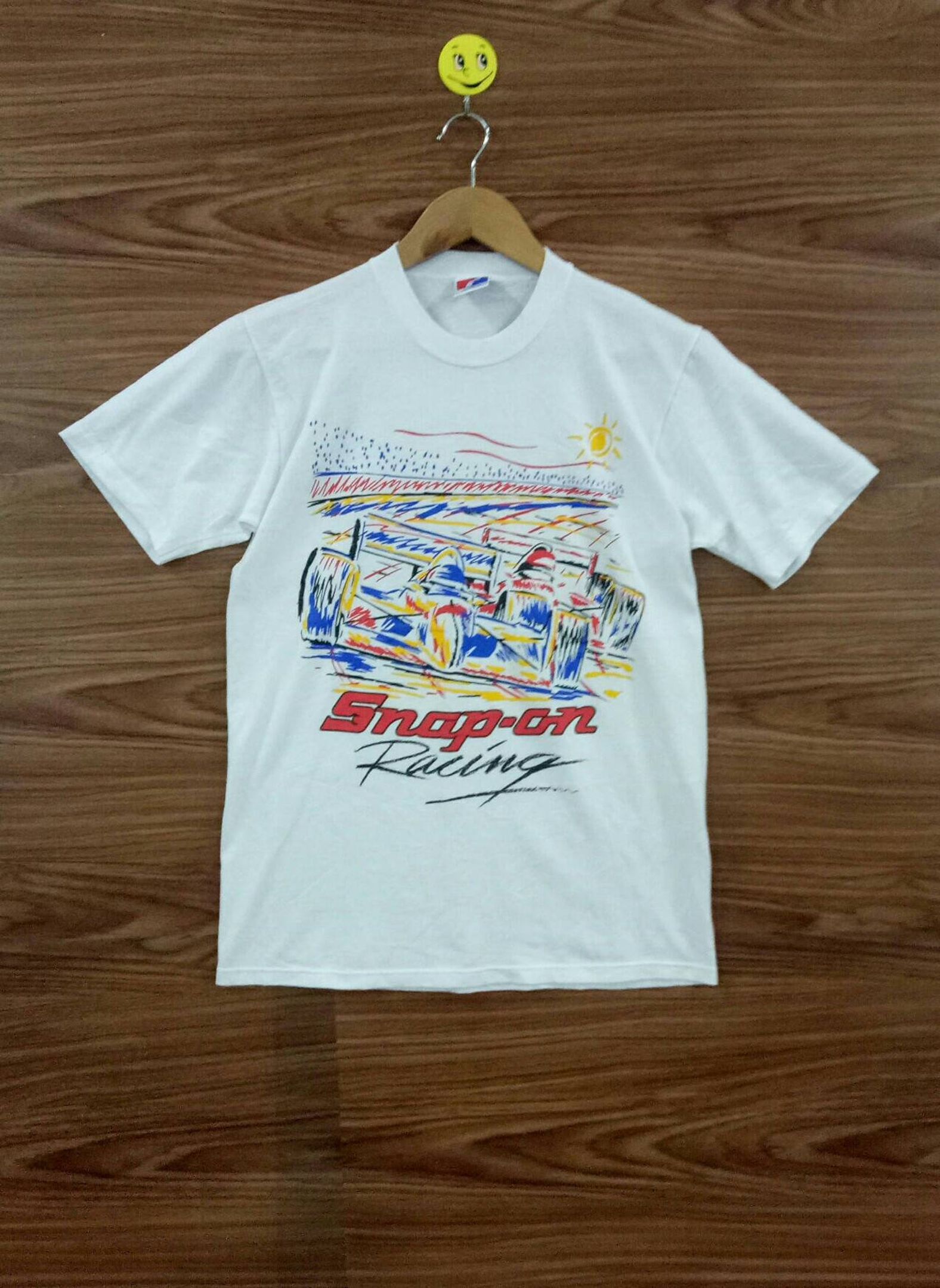 Rare! Deadstock Vintage 80S Snap-On Racing Formula One Multicoloured Thin