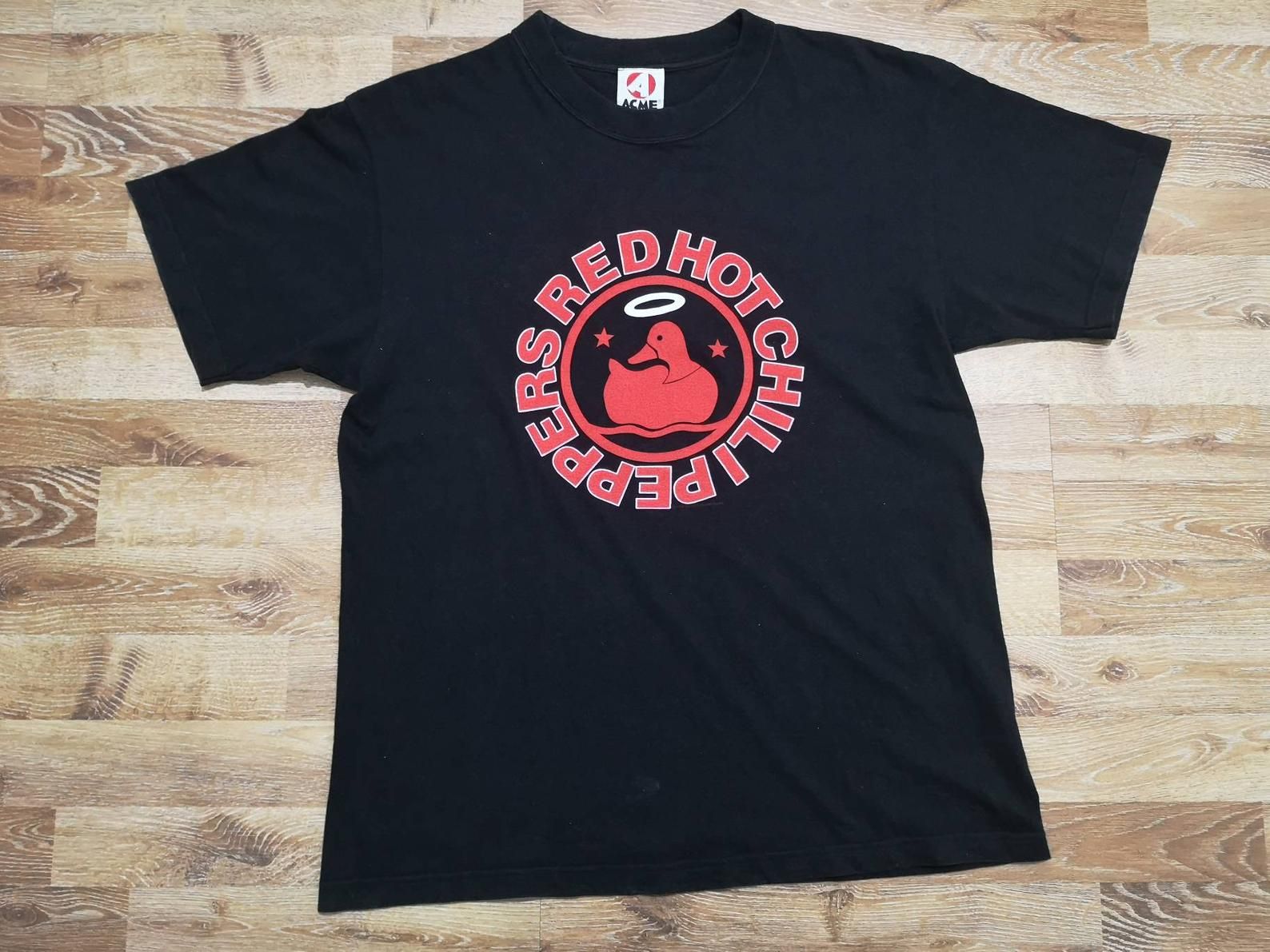 Rare! True Vintage Og 90'S The Legendary American Alternative Rock Band Red Hot Chili Peppers Californication 1999 Promo T Shirt