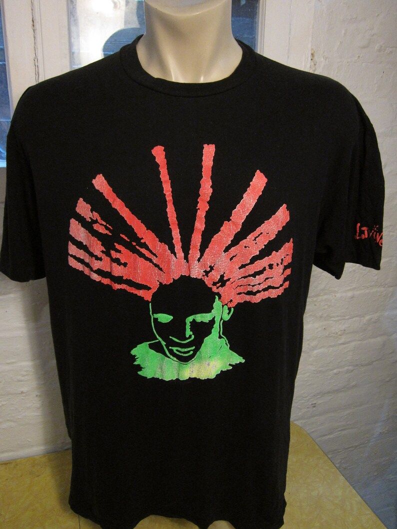 Rare 1990 Living Colour Concert Shirt Single Sided Single Stitched