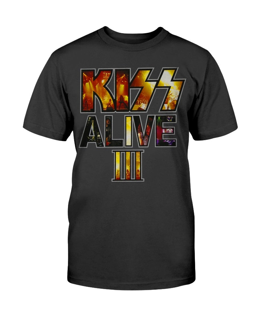 Rare 1993 Vintage Kiss Alive Iii T Shirt 072821