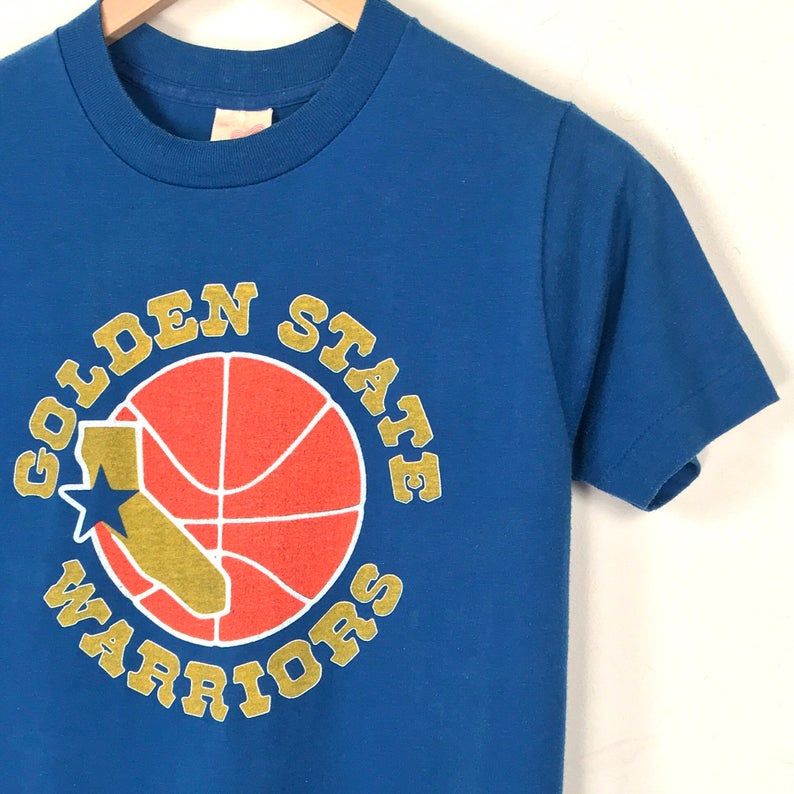 Rare 80S Golden State Warriors Winterland Productions Brand Shirt Vintage Late 1980S Golden State Warriors Nba Basketball Promo Tee