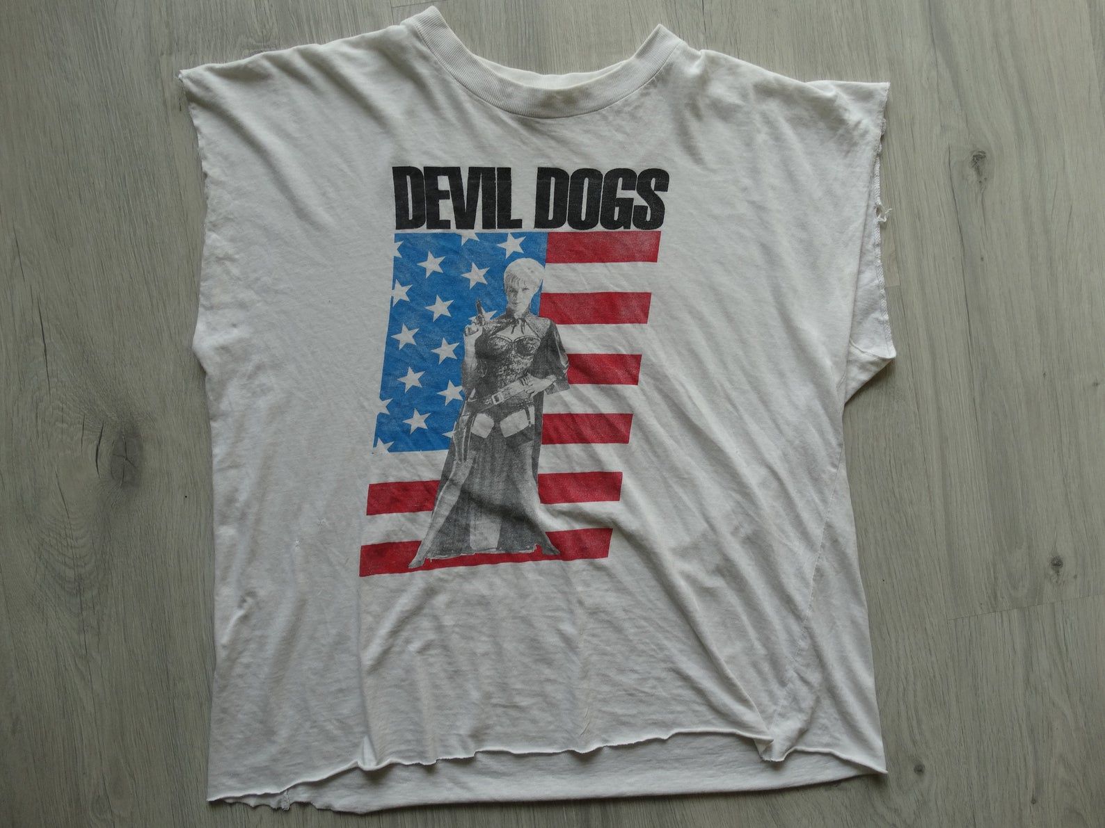 Rare 90S The Devil Dogs Band Shirt Garage Punk Band Crypt Records Nyc Garage Punk Rock Bandnew Bomb Turksteengeneratethe Gories