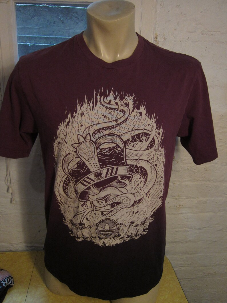 Rare Adidas Trefoil Sampe Not For Sale Shirt Single Sided