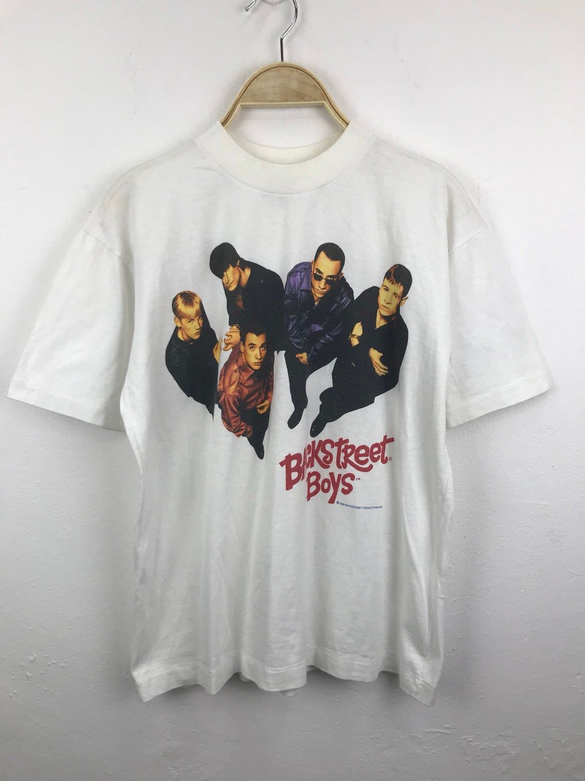 Rare Backstreet Boys Band Group Pop Music Vintage shirt