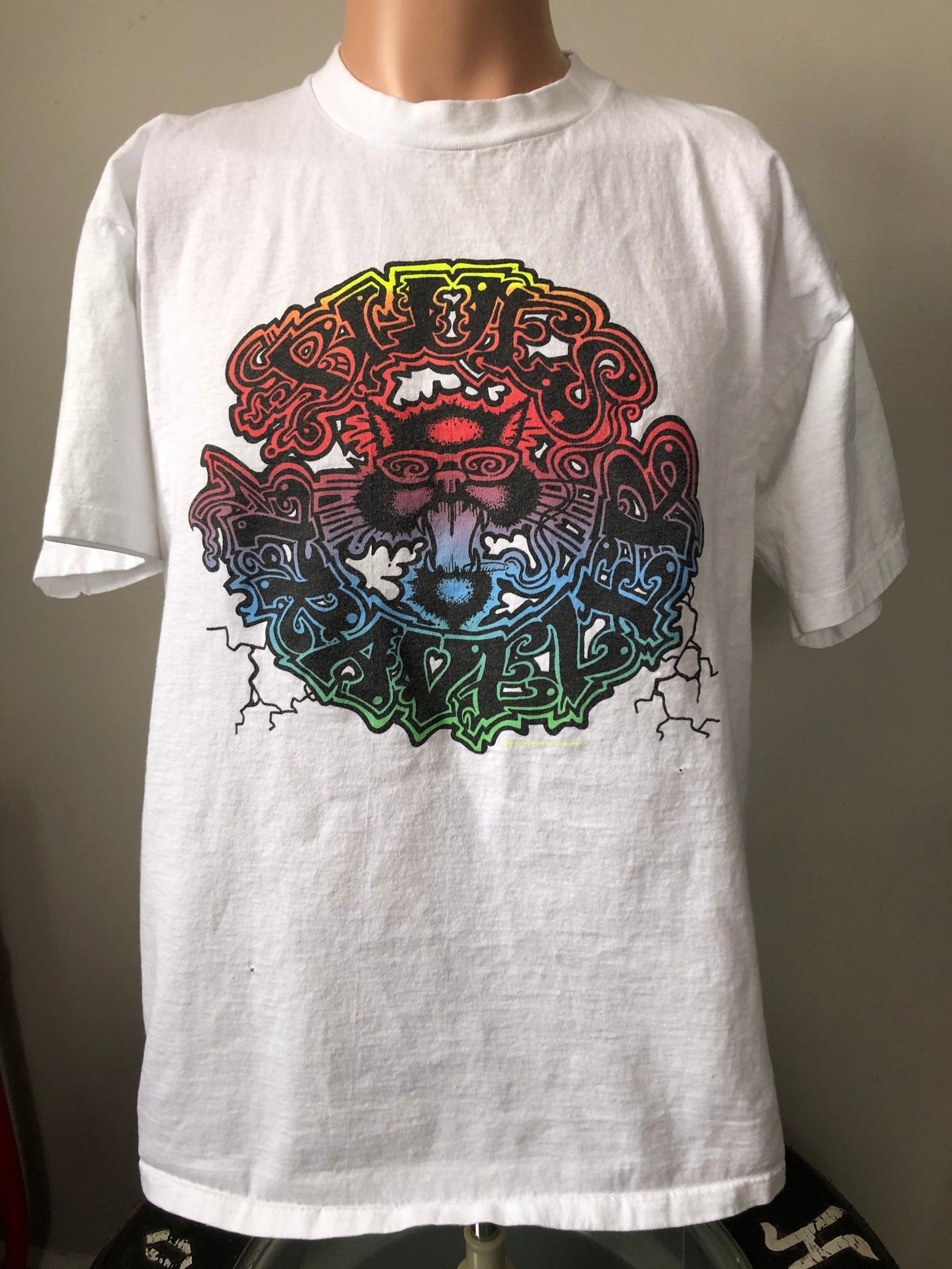 Rare Blues Traveler Nyc New Years Eve 1995 T-Shirt Brockum