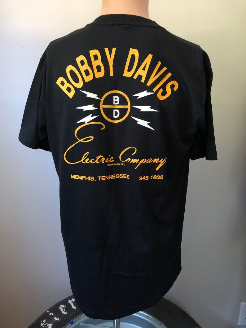 Rare Bobby Davis Electric Company PockeShirt