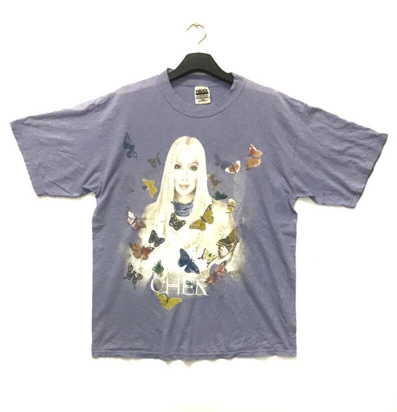 Rare Cher Tour T Shirt Large Size