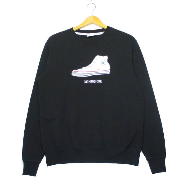 Rare Converse Pullover Crewneck Sweatshirt