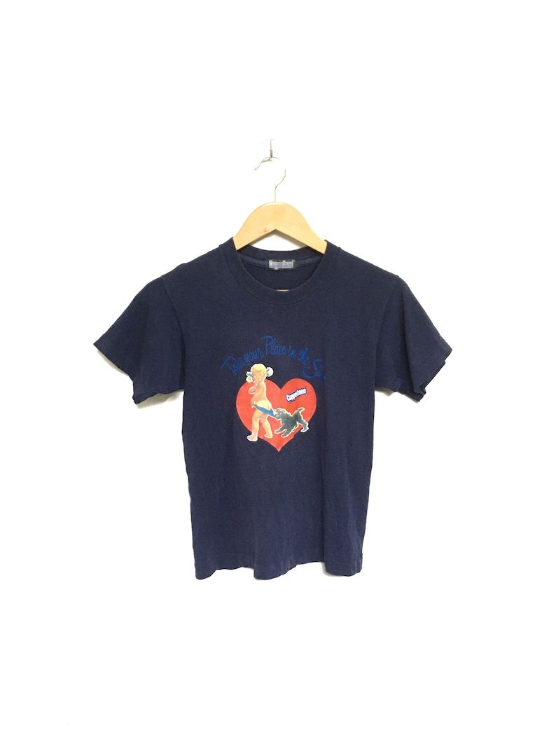 Rare Coppertone Take Your Place In The Sun Single Stitch Big Logo Vintage Tee T Shirt