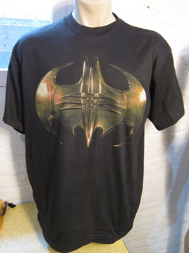 Rare Dated 1995 Batman Shirt Single Sided Deadstock Unworn