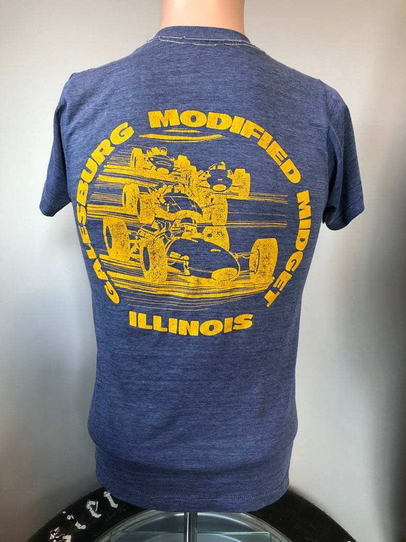 Rare Galesburg Modified Midget Illinois Shirt